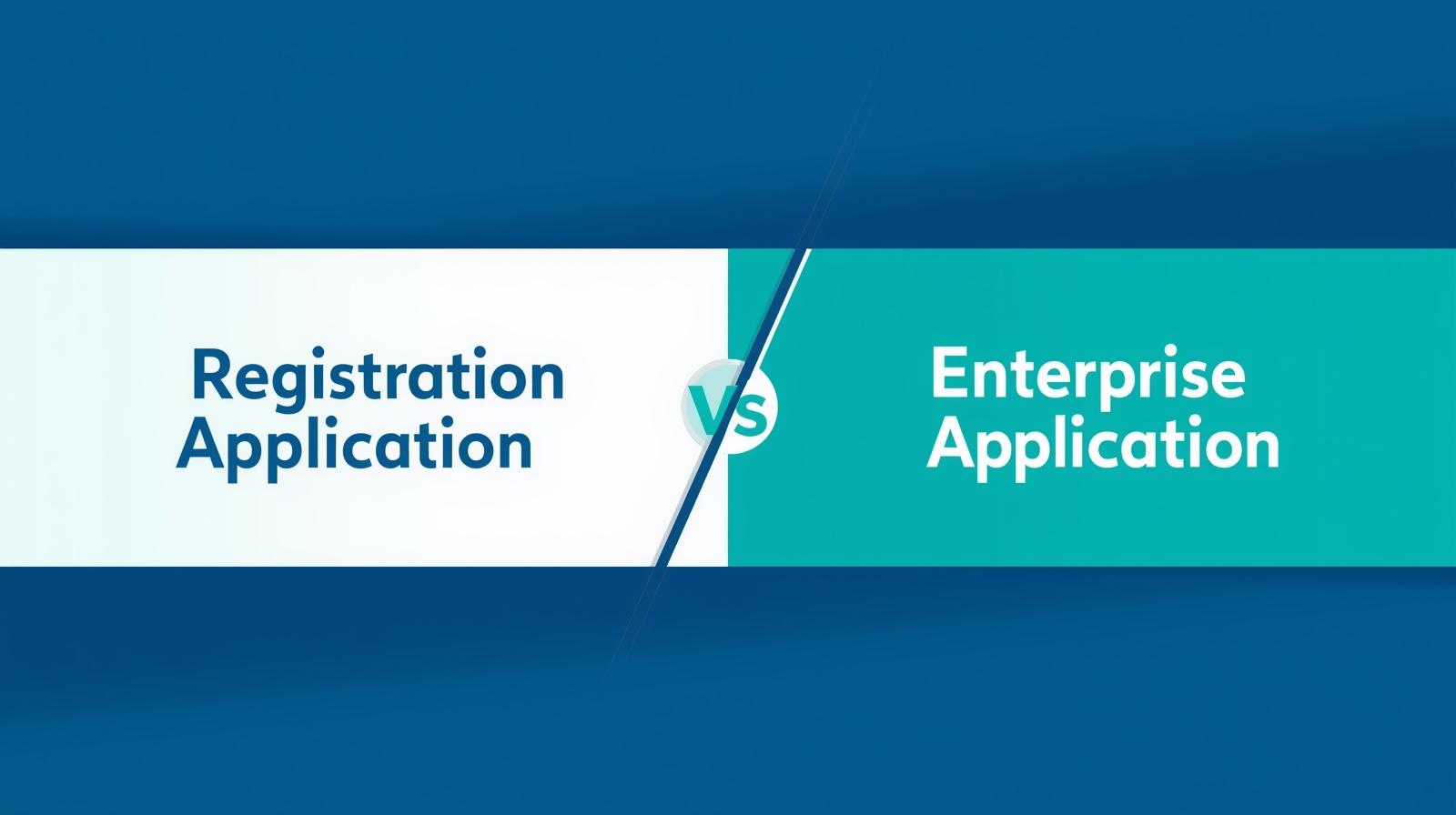Learn the difference between App Registrations and Enterprise Applications (service principals) in Microsoft Entra ID — architecture, flows, security tips, and how to configure them.