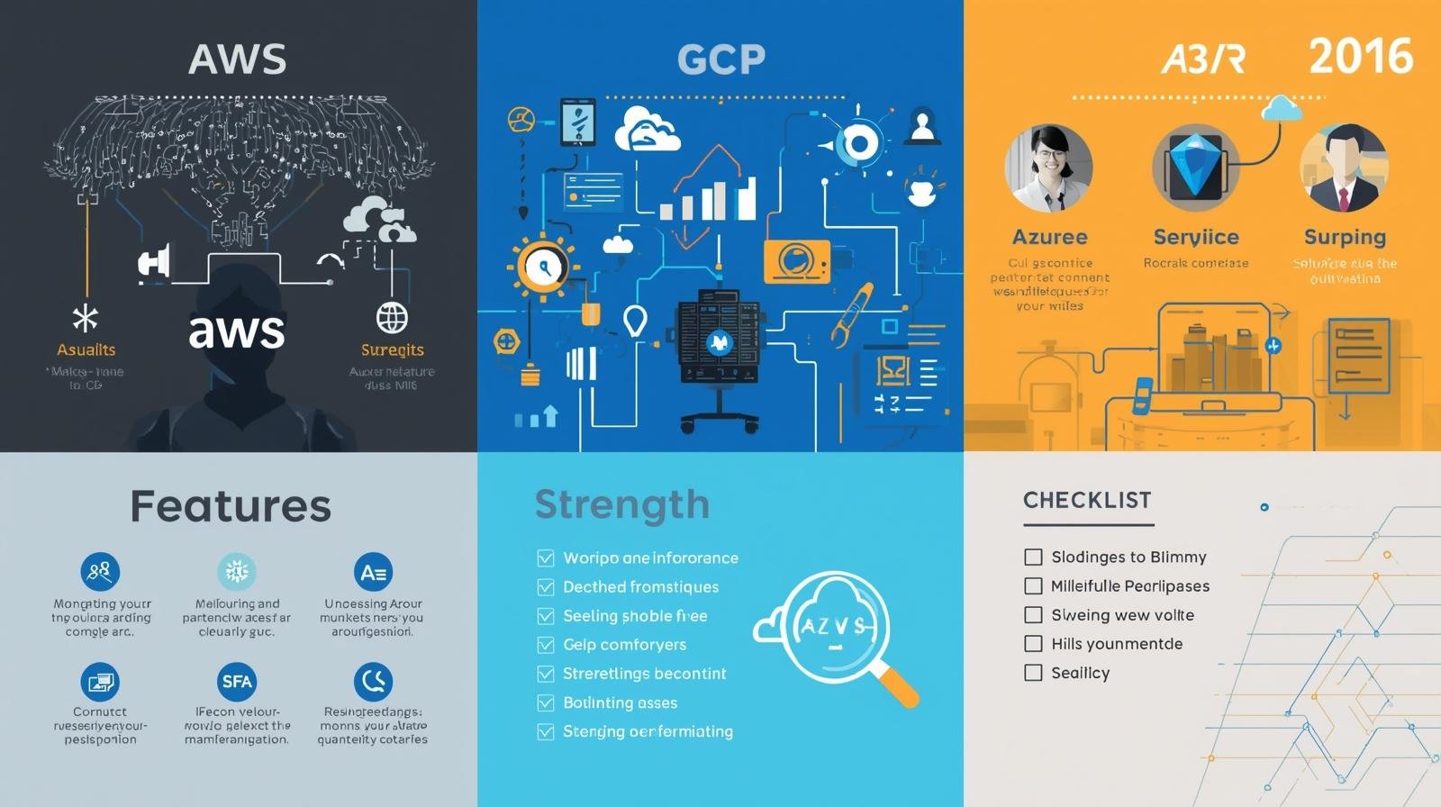 AWS vs Azure vs GCP — Deep Comparison (Features, Strengths, Weaknesses ...