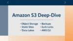Amazon S3 deep-dive: object storage, backups, static sites, data lakes—plus AWS CLI & PowerShell troubleshooting.