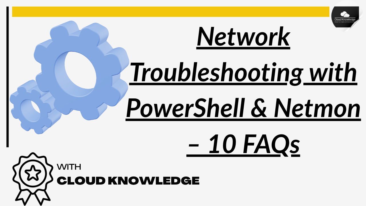 PowerShell network troubleshooting