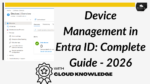 Device Management In Entra ID