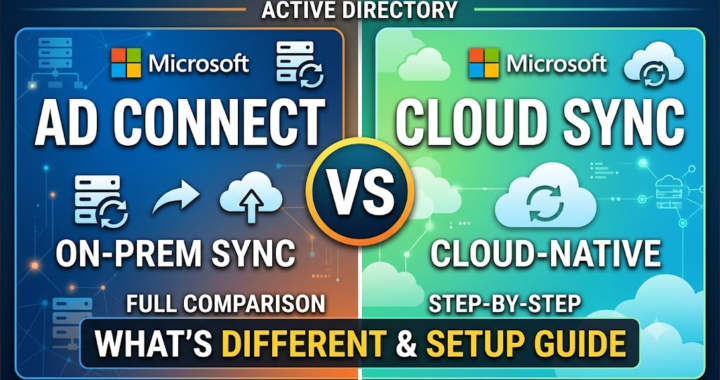 AD Connect vs. Cloud Sync: What's Actually Different - and How to Set Each One Up
