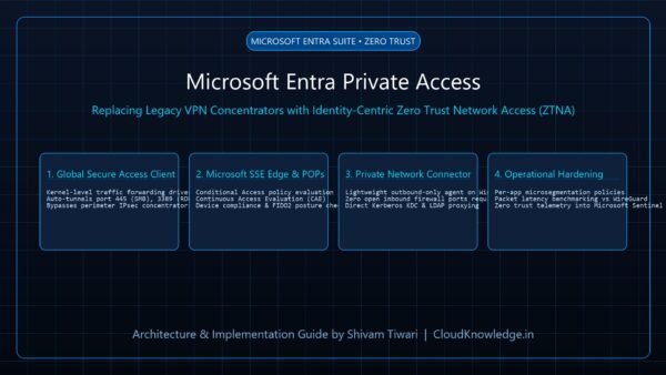 Microsoft Entra Private Access: Replacing Legacy VPNs with Zero Trust Network Access (ZTNA)