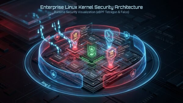 Enterprise Linux Runtime Security Hardening with eBPF Tetragon & Falco: Real-Time Kernel Threat Detection & Namespace Isolation